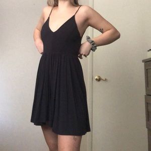 Black summer dress